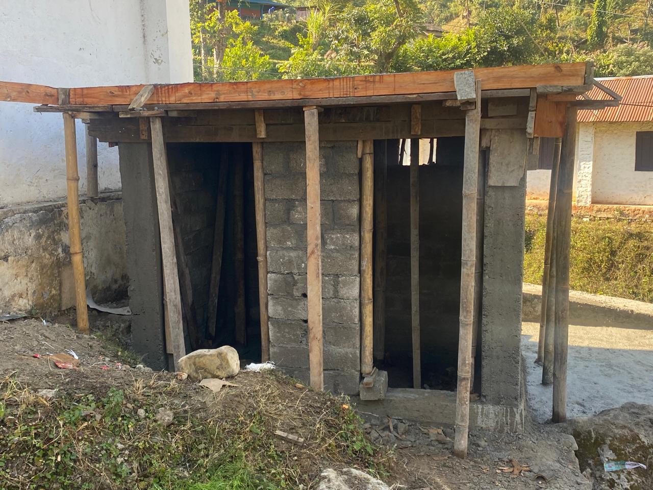 Girls Toilet Project : Bhrikuti Secondary School, Baglung