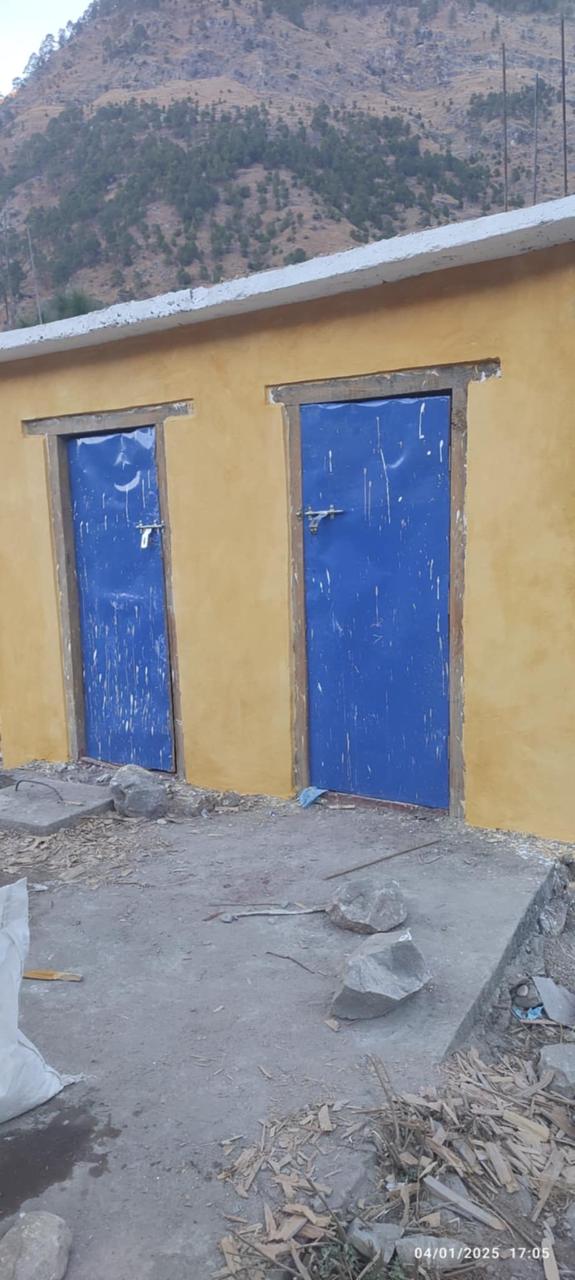 Girls Toilet Project : Tila Model School, Kalikot